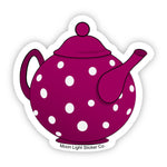 Teapot Sticker - Moon Light Sticker Co.