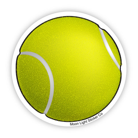 Tennis Ball Sticker - Moon Light Sticker Co.