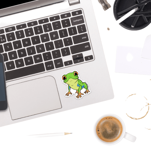 Tree Frog Sticker Tree Frog Sticker – Moon Light Sticker Co.