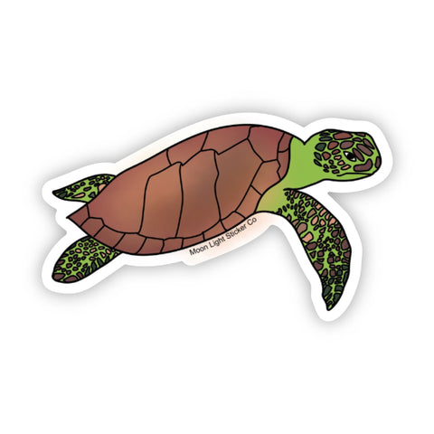 Turtle Sticker II - Moon Light Sticker Co.
