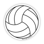 Volleyball Sticker - Moon Light Sticker Co.
