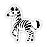 Zebra Sticker - Moon Light Sticker Co.